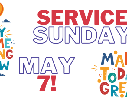 Join Us for Service Sunday!
